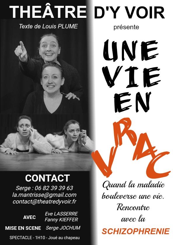 theatre dy voir une vie en vrac affiche