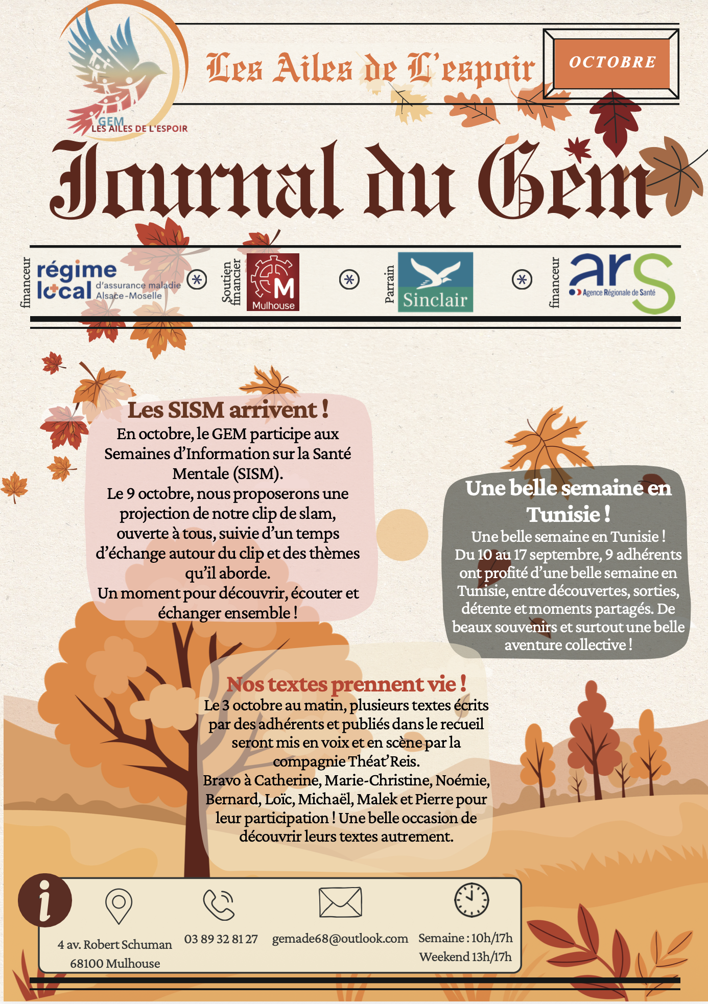 GEM Les Ailes de LEspoir Octobre 2026