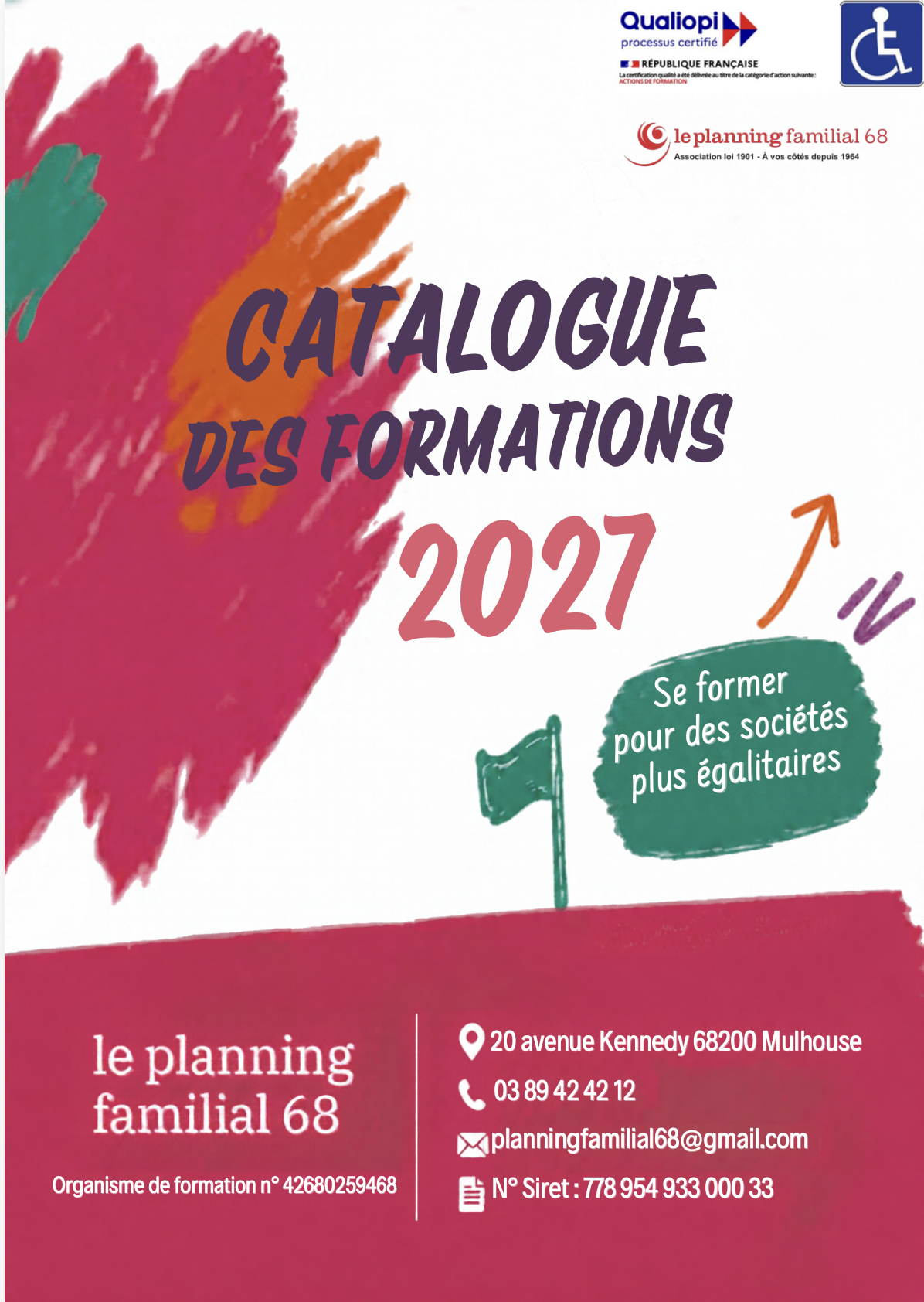 📓Nouveau catalogue de formation - Planning Familial 68 - 2027