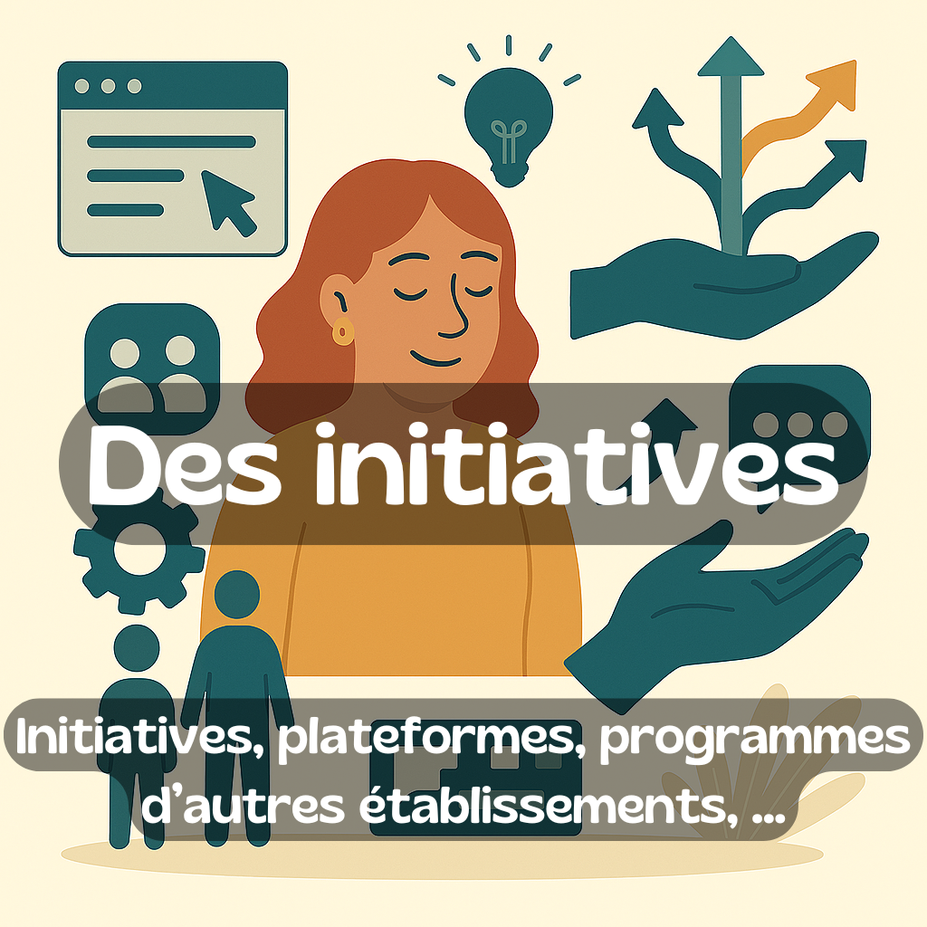 Des initiatives