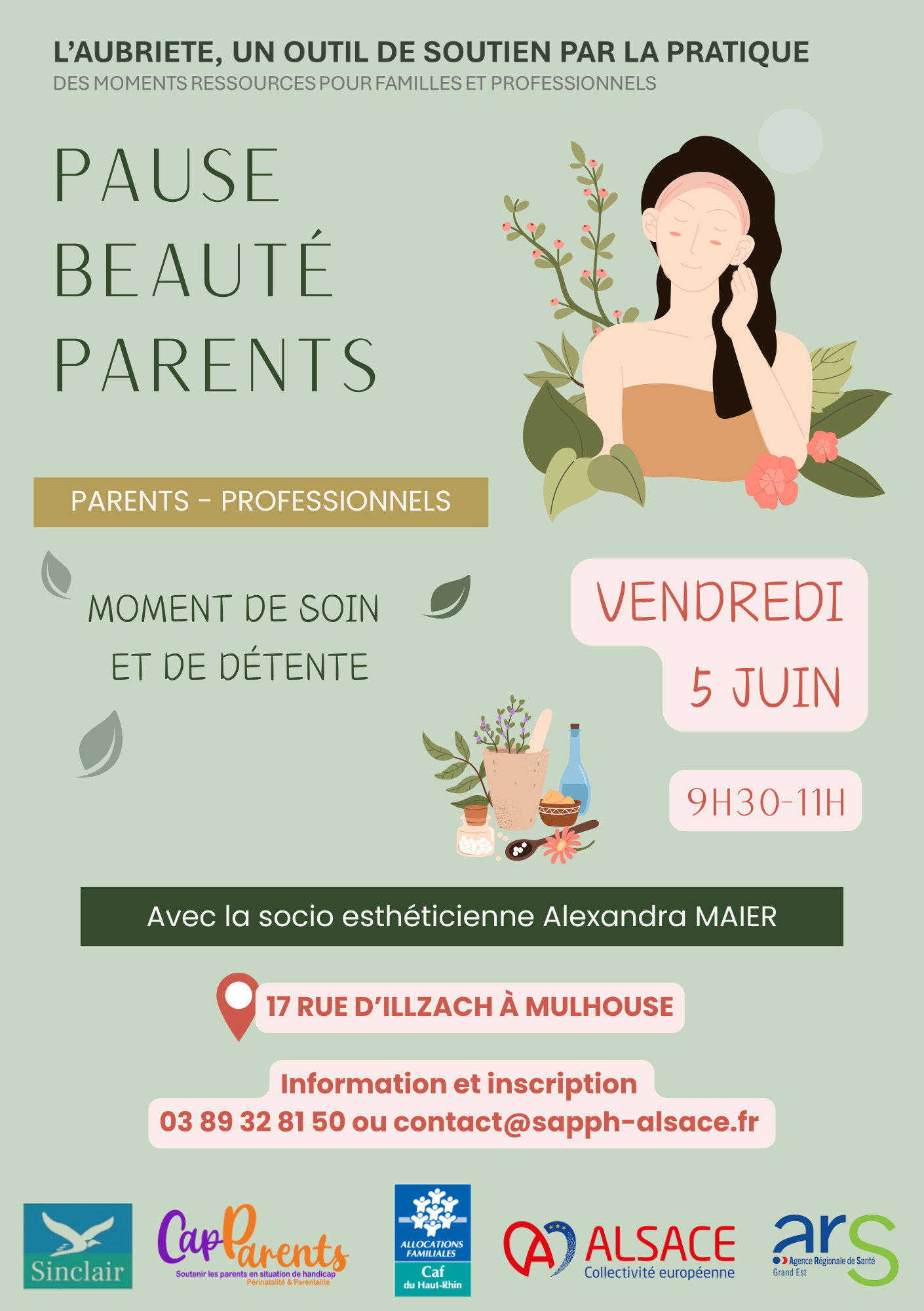 Vendredi 5 juin Pause beaut parents