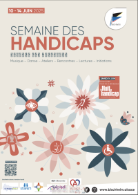 Le 14/06/25 de 14h à 18h Nuit du Handicap Bischeim