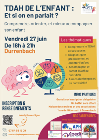 27/06/25 de 18h à 21h à Durrenbach 