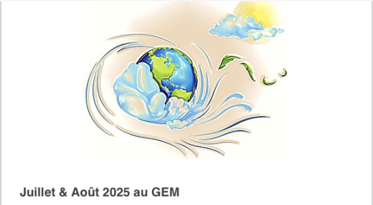 Programme Juillet/Aout 2025 GEM Colmar