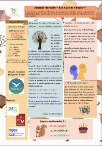 Planning de septembre 2025 GEM Les Ailes de l'Espoir