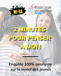 Tu as entre 16 à 25 ans? Prends 2 minutes pour répondre avant le 30/11/2025