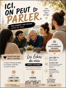 Les Échos du vécu Colmar le 08/06 de 18h à 20h