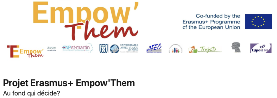 Projet Empow’Them : Formation à l'autodetermination