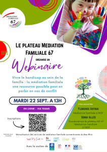 Wébinaire médiation familiale
