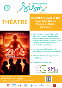 🎭 SISM 2026 - Saint-Louis - 16 octobre 2026