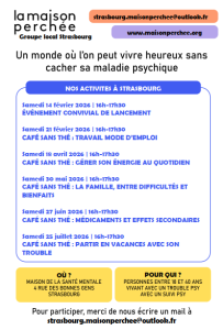 PROGRAMME 2026 MAISON PERCHEE Strasbourg