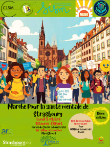 5 Octobre 2025 - Marche pour la santé mentale STRASBOURG
